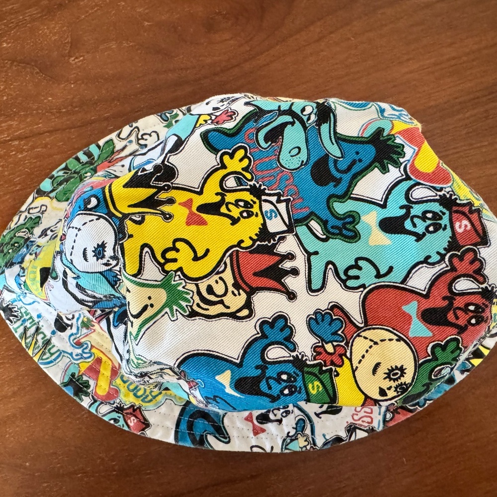 Stussy Bucket Hat Rare characters - Picture 3 of 4